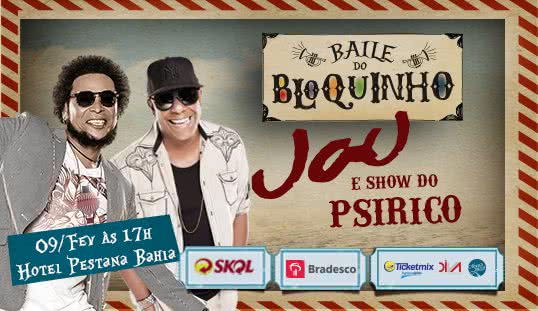 Imagem Saiba quem vai curtir o Baile do Bloquinho neste domingo