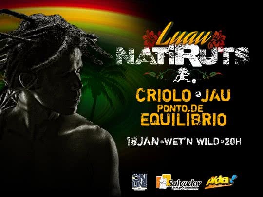 Imagem Veja quem vai curtir o Luau Natiruts neste domingo (18)