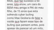 Imagem Luciana Gimenez defende Mick Jagger, que torceu para o Brasil ontem