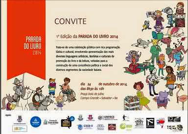 Imagem Parada do Livro 2014 acontece no Campo Grande