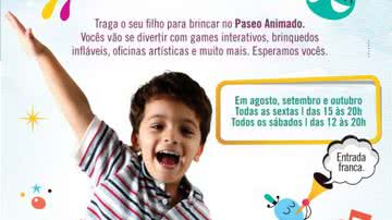 Imagem Shopping tem programação especial para crianças toda sexta e sábado