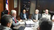 Imagem  Governador se reúne com comitiva da PM e discute reestruturação da categoria