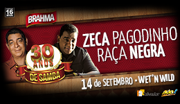 Imagem Veja quem vai conferir o show de Zeca Pagodinho e Raça Negra