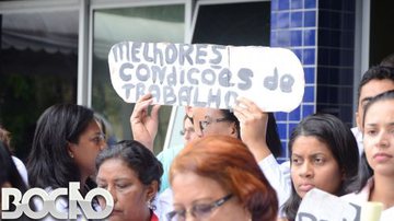 Imagem Servidores do HGRS fazem protesto e denunciam déficit de profissionais