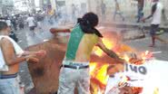 Imagem Salvador está sitiada: policiais e manifestantes entram em conflito novamente