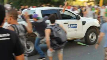 Imagem Tiros de carro do Governo: SSP vai instaurar sindicância. Veja vídeo