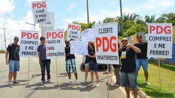Imagem Nova manifestação contra a PDG atesta atraso de mais uma obra