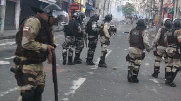 Imagem SSP desobedece recomendação e PM poderá usar armas não-letais na manifestação