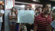 Imagem Alunos da Unime fazem manifestação por mais segurança