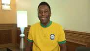 Imagem Depois da polêmica, Pelé agora se diz a favor de manifestações