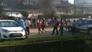 Imagem Protesto em Sete Portas causa longo congestionamento
