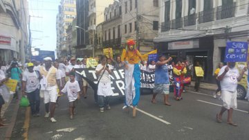 Imagem Acanhado, Movimento Passe Livre reaparece em ato pacífico no Centro