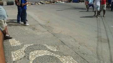 Imagem Manifestação em Iapi complica o trânsito