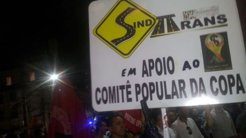 Imagem Manifestação: "Copa pra quem?"