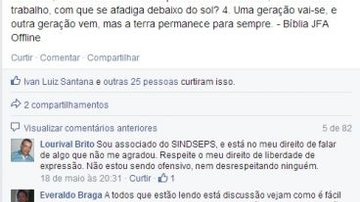 Imagem Greve da Transalvador esquenta discussões entre servidores no Facebook