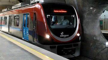 Imagem Metrô de Salvador não funcionará no Natal e Revéllion