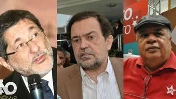 Imagem Reunião de emergência junta Gabrielli, Pinheiro e Jonas Paulo