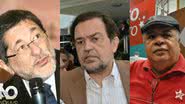 Imagem Reunião de emergência junta Gabrielli, Pinheiro e Jonas Paulo