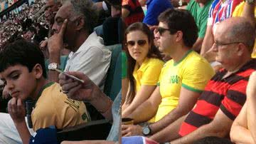 Imagem Gilberto Gil e Alexi Portela marcam presença na Arena Fonte Nova