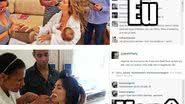 Imagem Blog ironiza foto de Jaque Khury comparando com Gisele Bundchen