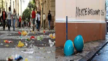 Imagem Quem fiscaliza? Prefeito sanciona leis que punem por vandalismo e lixo no chão