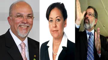 Imagem Nilo, Lídice e Negromonte almoçam. Prato principal: sucessão em 2014