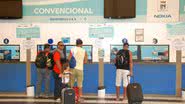 Imagem São João: movimento tranquilo na saída de Salvador