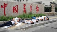 Imagem Família chinesa tenta suicídio coletivo como forma de protesto