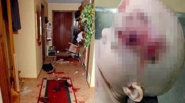 Imagem Vídeo: homem joga filho da janela de apartamento e pula em seguida