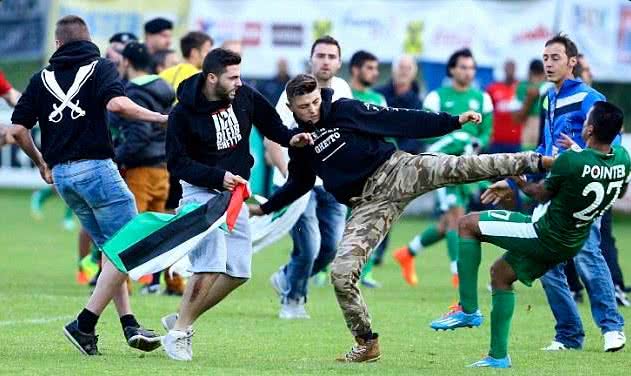 Imagem Time israelense é agredido na Áustria por grupo pró-Palestina