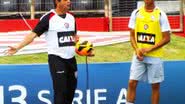 Imagem Ney Franco comanda trabalho tático no Barradão