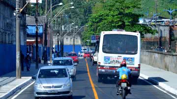 Imagem Trânsito é liberado na Rua Luiz Maria