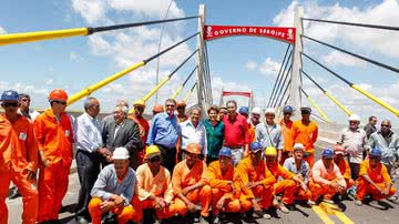 Imagem Dilma inaugura ponte que reduz distância entre Salvador e Aracaju