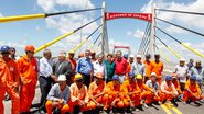 Imagem Dilma inaugura ponte que reduz distância entre Salvador e Aracaju