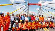 Imagem Dilma inaugura ponte que reduz distância entre Salvador e Aracaju