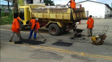 Imagem Lauro de Freitas: prefeitura intensifica operação tapa buraco