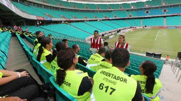 Imagem Orientadores da Arena Fonte Nova denunciam falta de pagamento