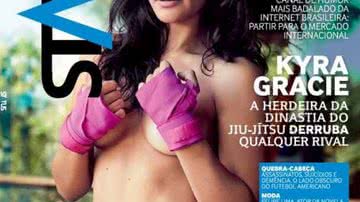 Imagem Aí é golpe baixo: Kyra Gracie posa em ensaio sensual 