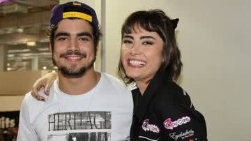 Imagem Caio Castro e Maria Casadevall passaram réveillon juntos em praia deserta 
