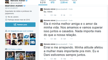Imagem Errei e me arrependo, diz Adnet após admitir traição