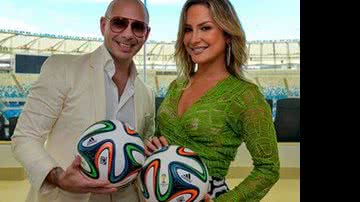Imagem Cláudia Leite grava canção oficial da Copa