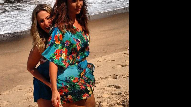 Imagem Gilette tenta manter em segredo encontro de Ivete e Claudinha, mas loira revela
