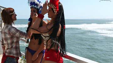 Imagem Em paz, musas de Parintins participam de ensaio de fotos para revista Paparazzo