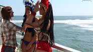 Imagem Em paz, musas de Parintins participam de ensaio de fotos para revista Paparazzo