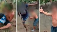 Imagem Vídeo: acusado de roubo é espancado por traficantes armados 