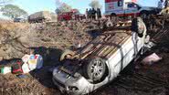 Imagem Carro capota, uma pessoa morre e quatro ficam feridas em Barreiras
