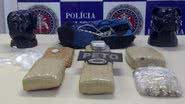 Imagem Polícia apreende tabletes de maconha na Cidade Nova