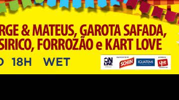 Imagem Saiba quem vai curtir o Arraiá Pirraça neste sábado