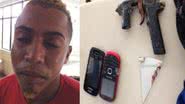 Imagem Homem é preso acusado de cometer assalto utilizando pistola de tinta em Periperi
