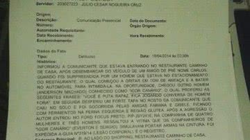 Imagem Veja a ocorrência policial que dançarina prestou contra Igor Kannário